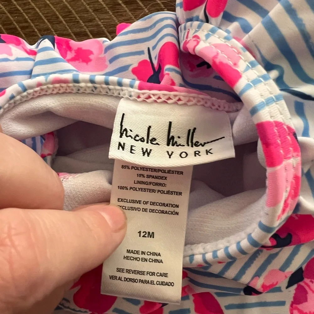 12M baby girl swim bundle